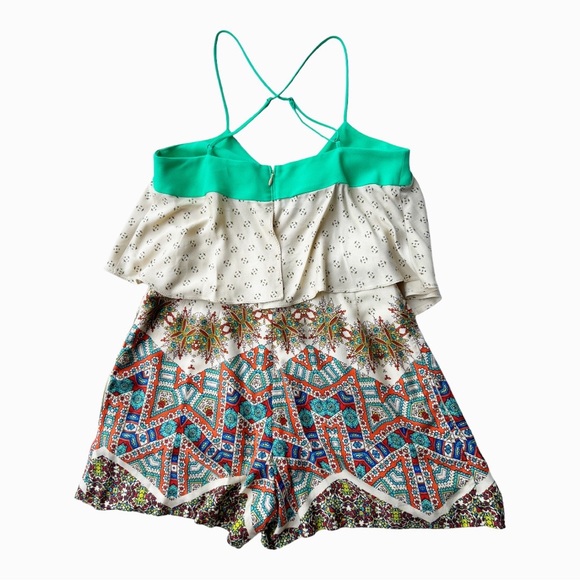 Anthropologie Elevenses Mintaka Romper Size 0 - Picture 2 of 8